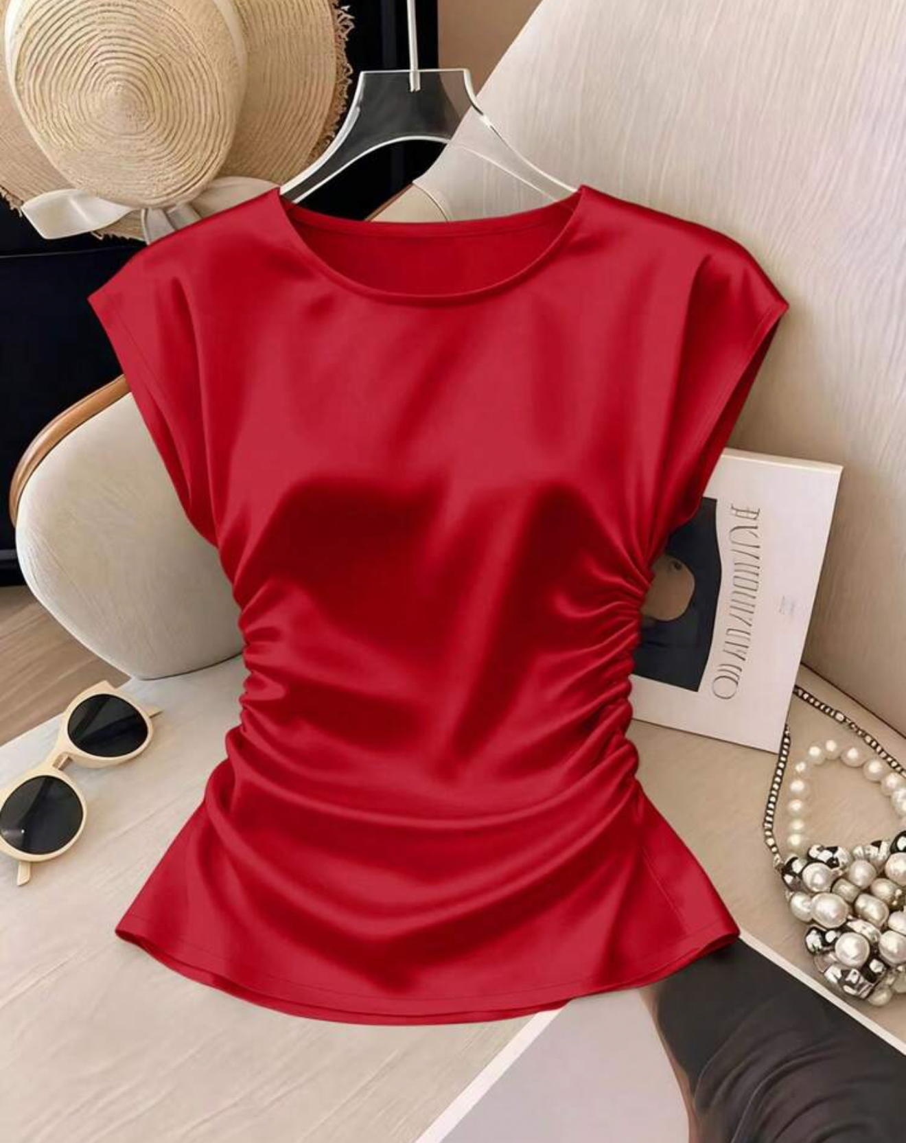 Red Blouse