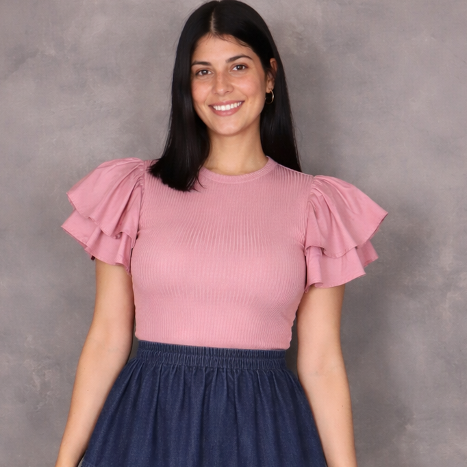 Blusa “Rosa de Gracia”