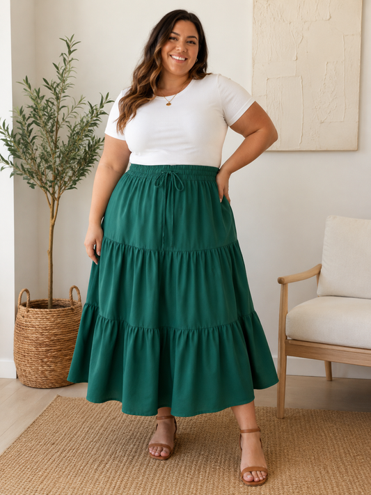Falda Midi Plus