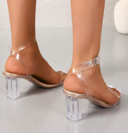 Tacones Clear