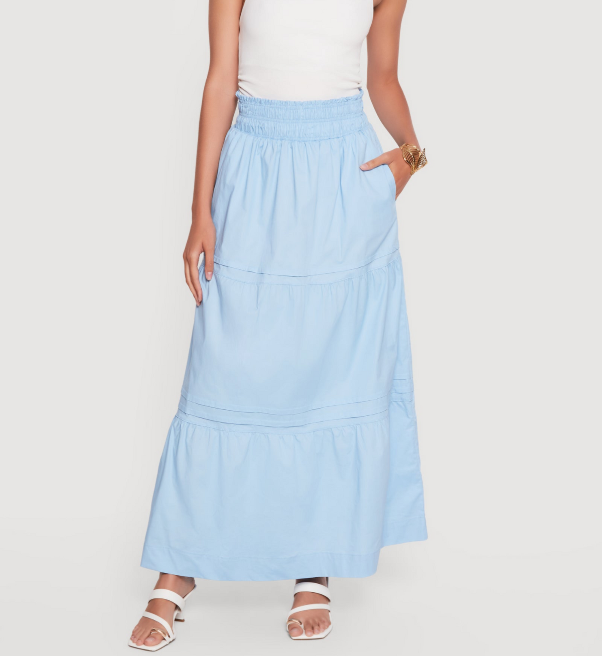 Maxi Skirt Blue