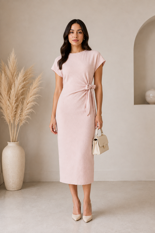 Mauve Midi Dress