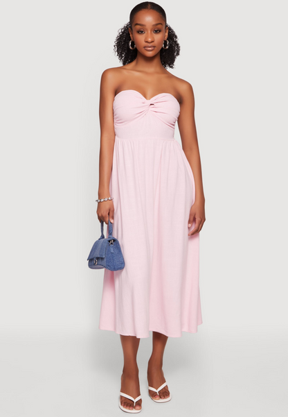 Pink Maxi Dress