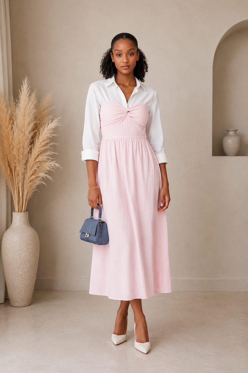 Pink Maxi Dress
