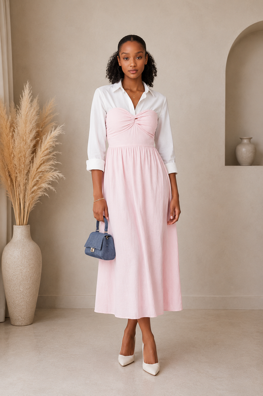 Pink Maxi Dress