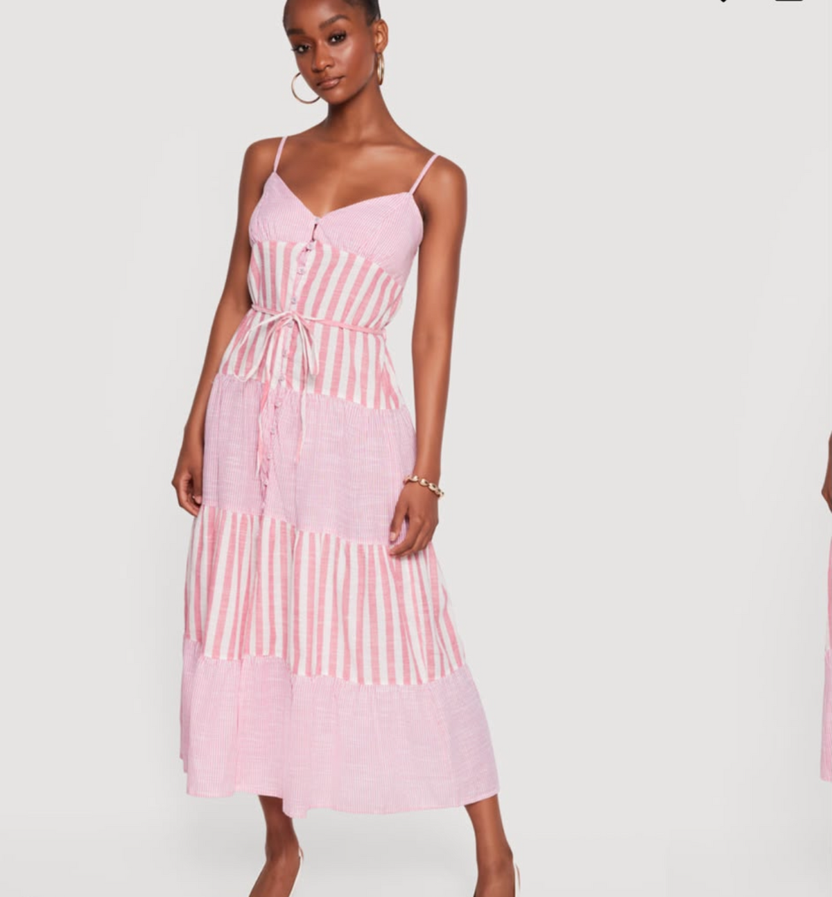 Striped Maxi Dress