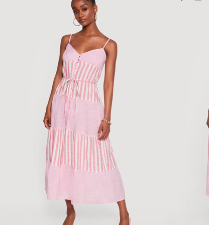 Striped Maxi Dress